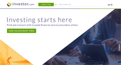 Desktop Screenshot of investor.com