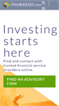 Mobile Screenshot of investor.com